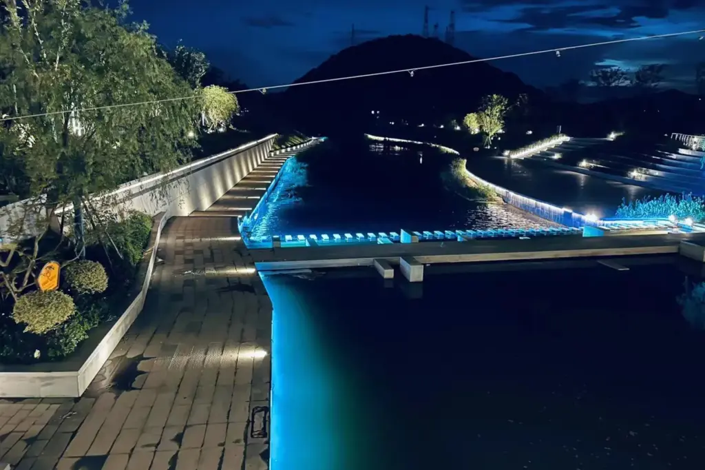 Recessed Stainless Steel Waterproof LED Ambient Lighting for Swimming Pools